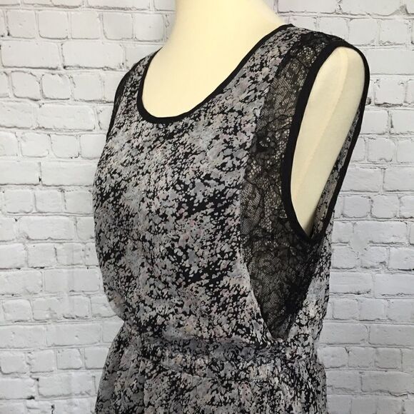 M M COUTURE BY MISS ME LACE TRIMMED DRESS - Picture 2 of 8